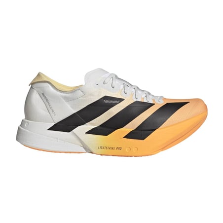 Adidas Adizero Adios Pro 4 hardloopschoenen wit oranje AW26
