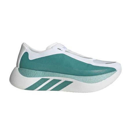 Adidas Hyperboost Edge White Green Running Shoes AW26