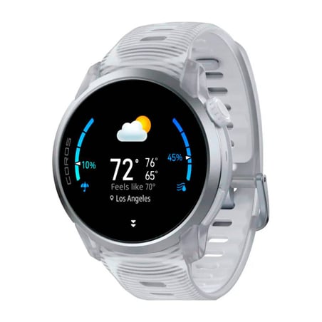 Coros Pace 4 Cloud GPS Watch Silicone White