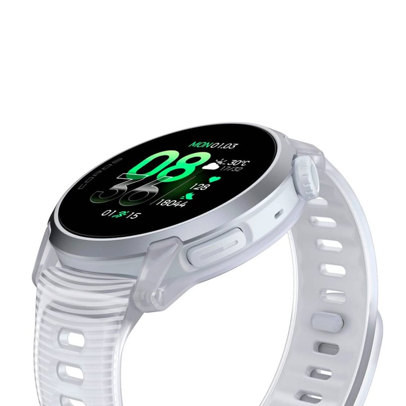 Orologio Coros Pace 4 Cloud GPS in silicone bianco