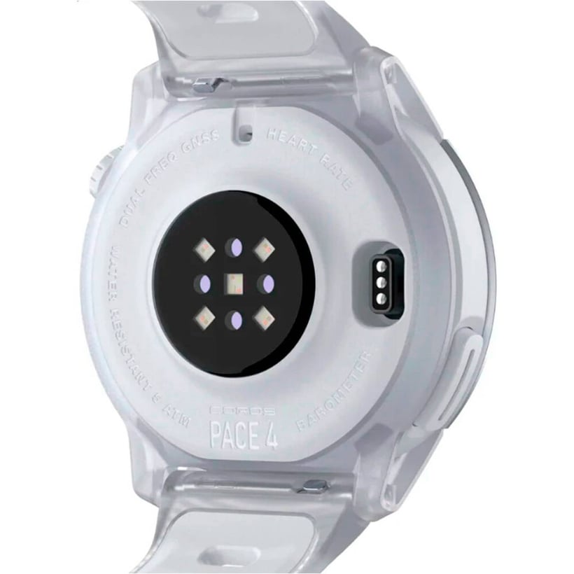 Orologio Coros Pace 4 Cloud GPS in silicone bianco