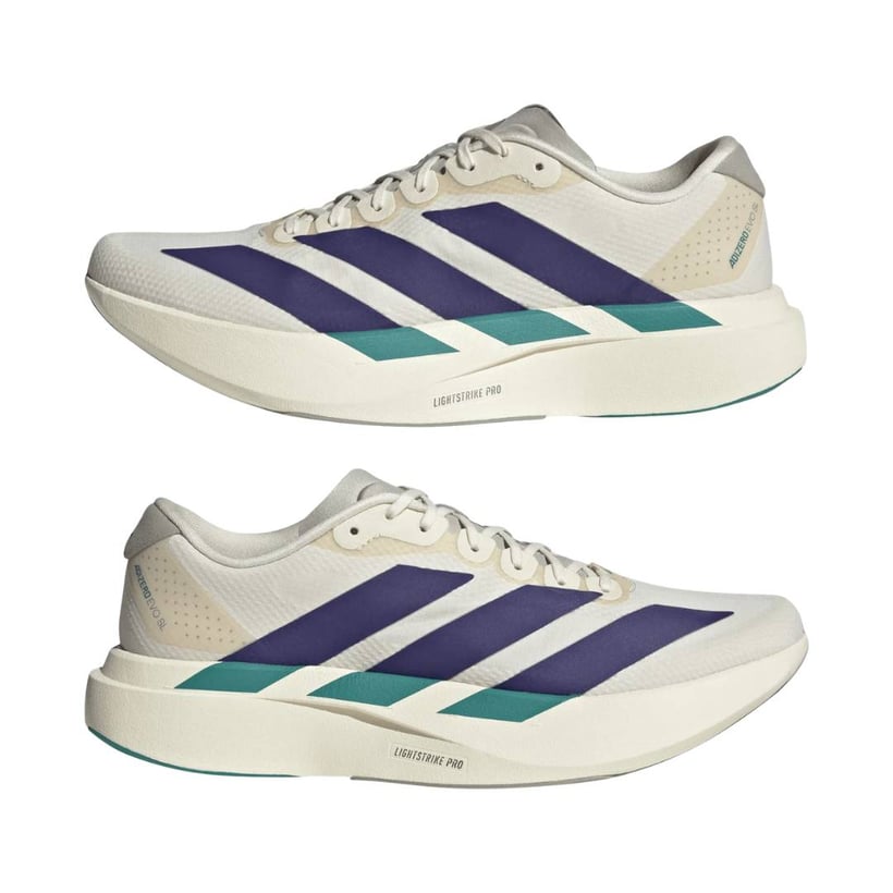 Buty Adidas Adizero Evo SL beżowo-niebieskie AW26
