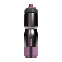 Gourde Camelbak Podium isotherme en acier 650 ml gris/rose