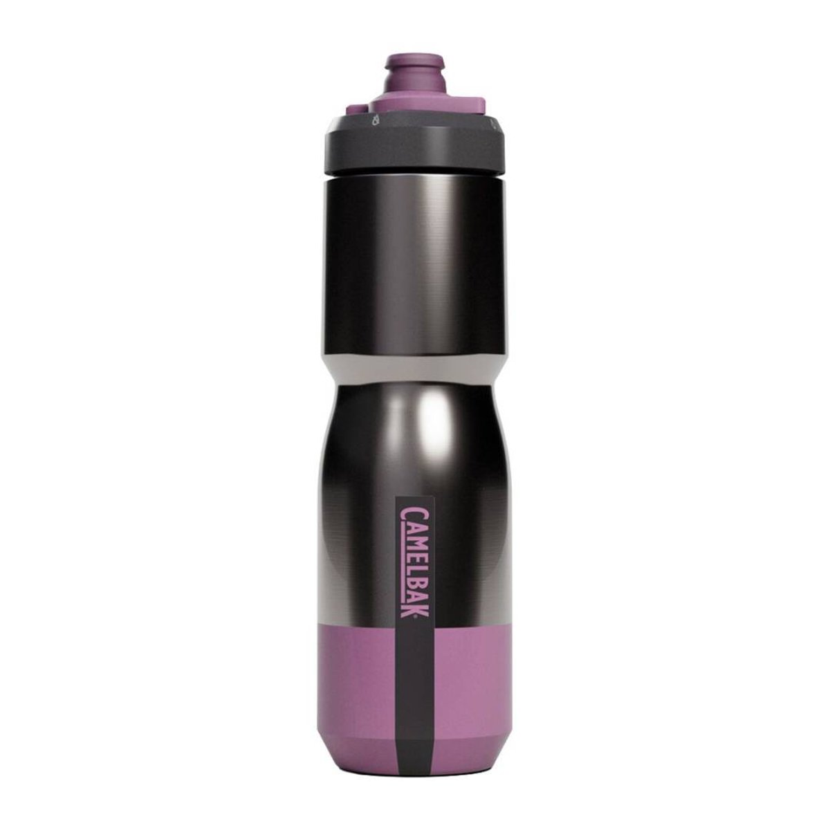 Camelbak Podium Isolier-Trinkflasche aus Edelstahl 650 ml Grau/Rosa