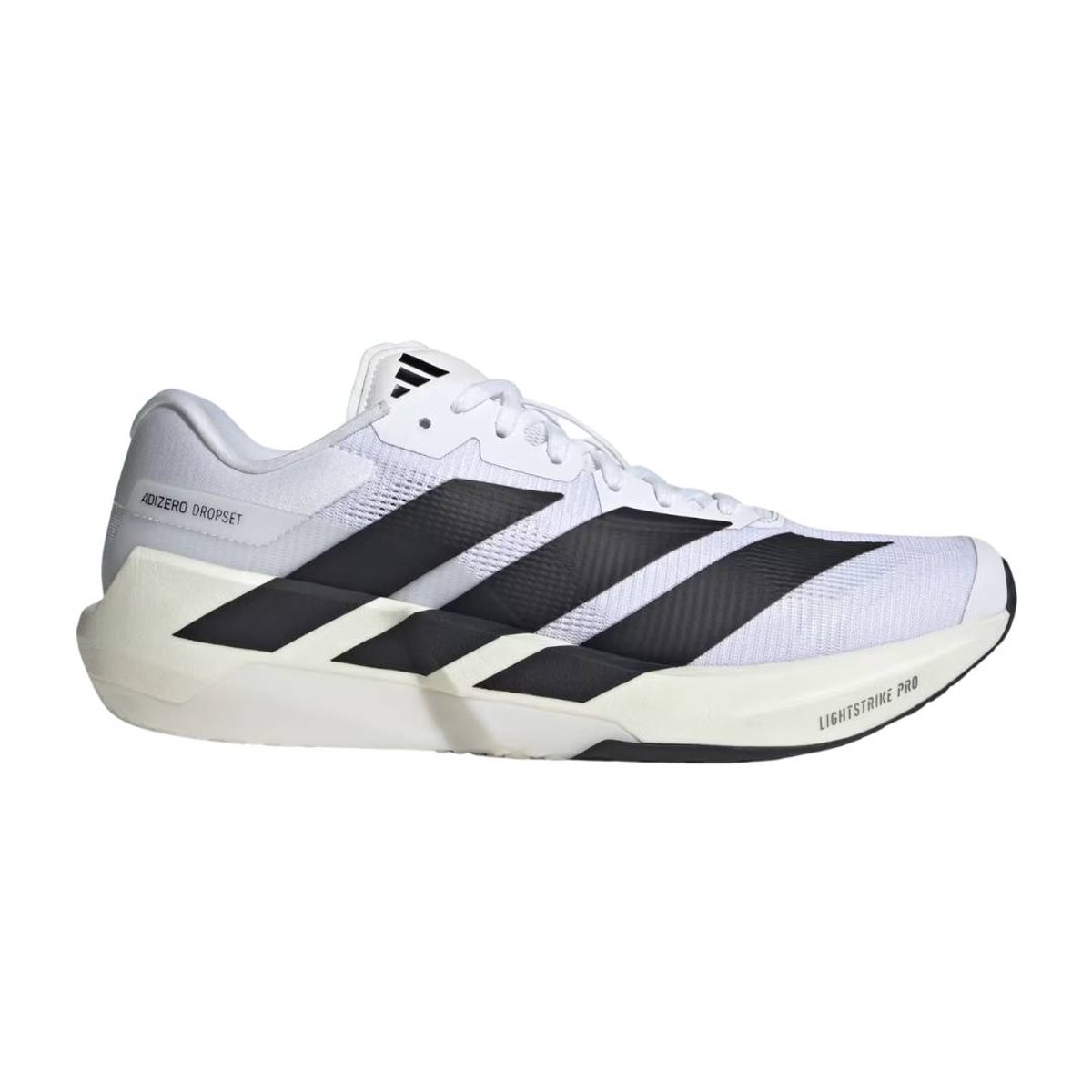 Adidas Adizero Dropset Pro Trainingsschuhe Weiß Schwarz AW26, Größe UK 10.5
