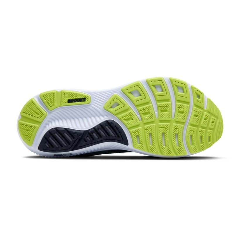 Zapatillas Brooks Ghost 17 Azul Verde Wide SS26