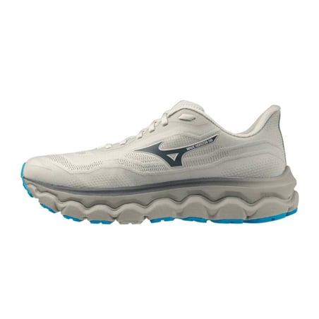Mizuno Wave Horizon 9 Beige Blue AW26 Running Shoes