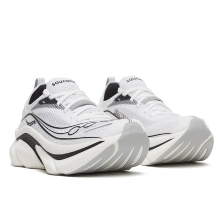 Chaussures Saucony Endorphin Elite 3 Blanc Noir AW26 Unisexe