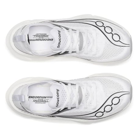 Saucony Endorphin Elite 3 Shoes White Black AW26 Unisex