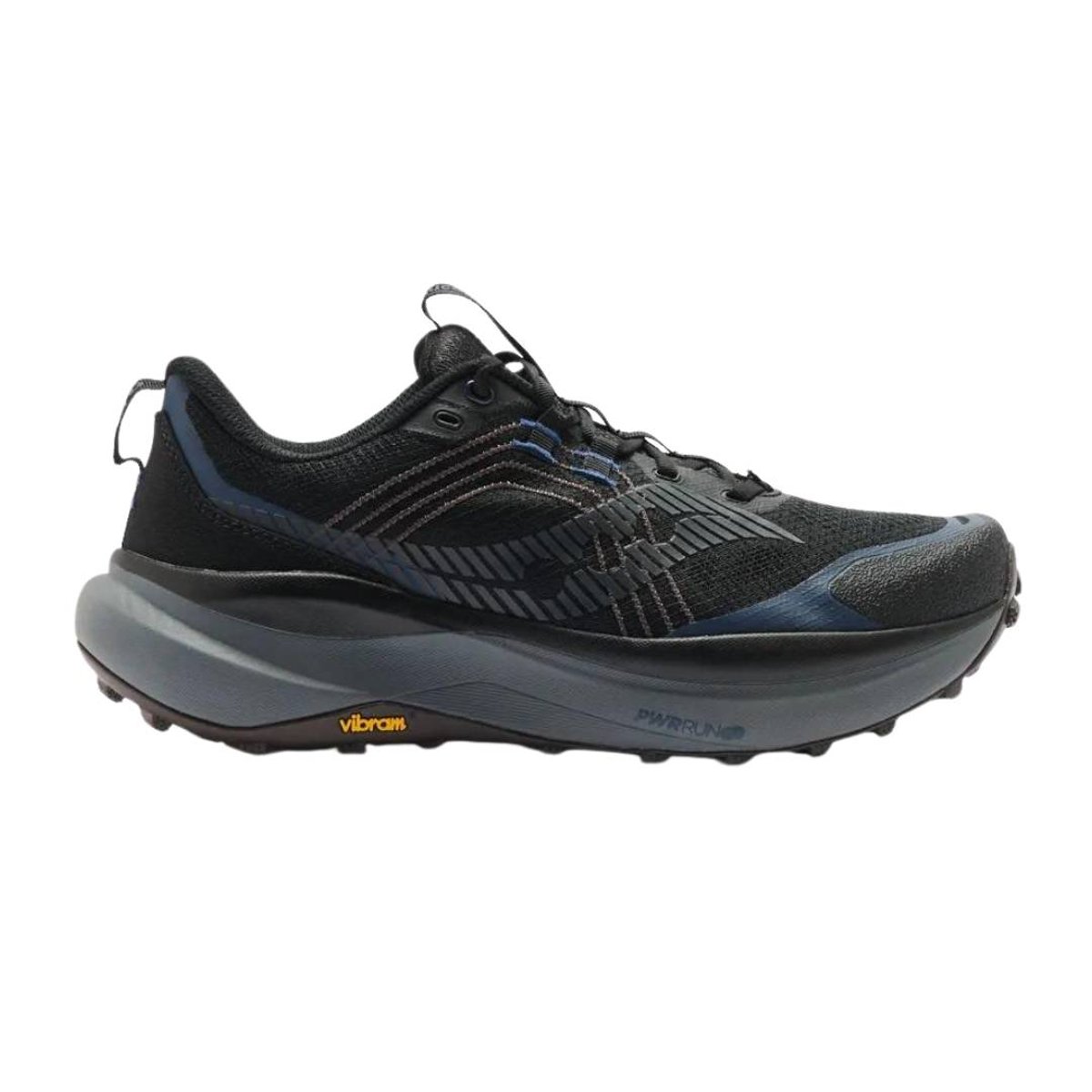 Saucony Xodus Ultra 4 Laufschuhe Schwarz Blau AW25, Größe 42, 5 - Eur