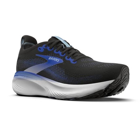 Brooks Adrenaline GTS 25 Black Blue Sneakers AW26