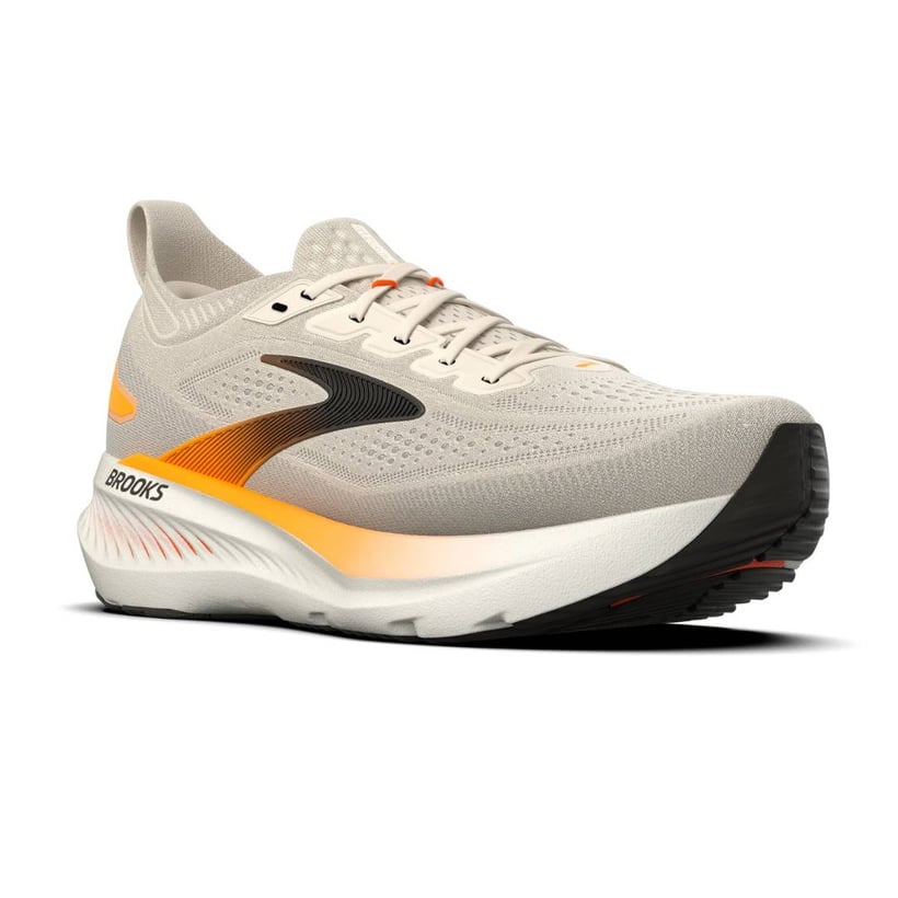 Brooks Glycerin 23 Beige Orange Running Shoes AW26