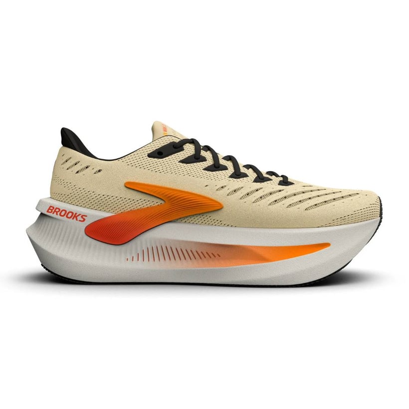 Brooks Glycerin Max 2 Laufschuhe Beige Orange AW26
