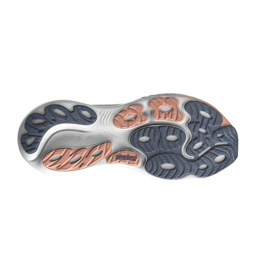 Brooks Adrenaline GTS 25 Laufschuhe Grau/Rosa...