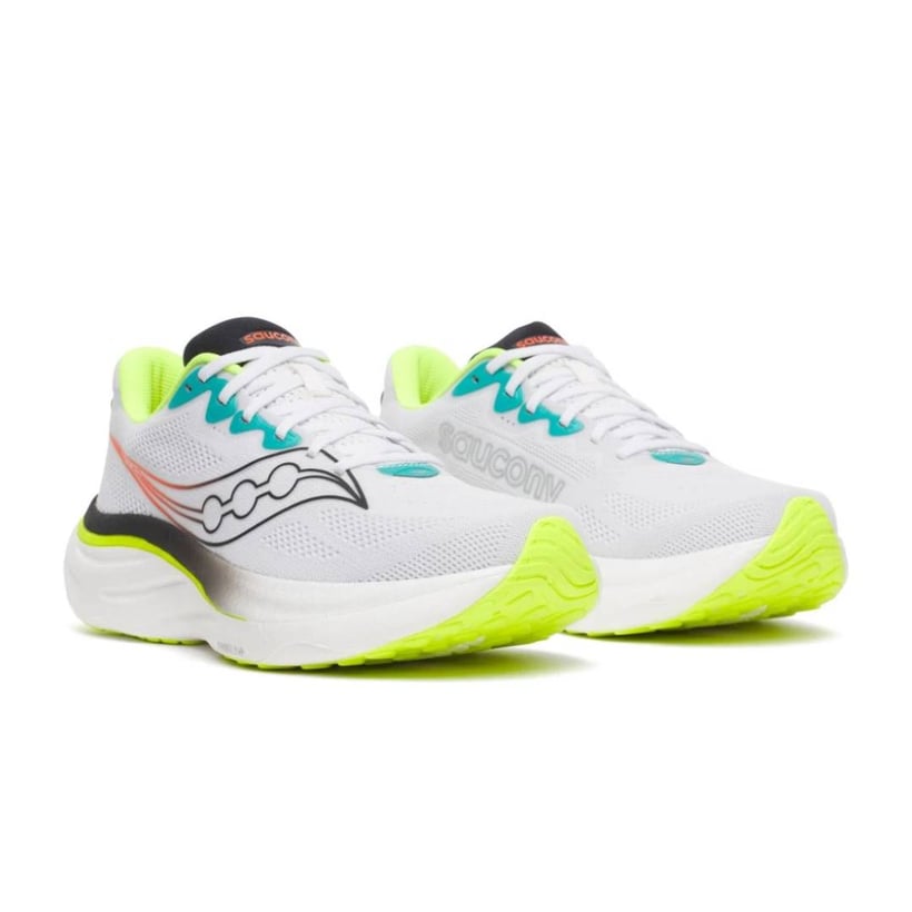 Buty Saucony Ride 19 Biało-Żółte AW26