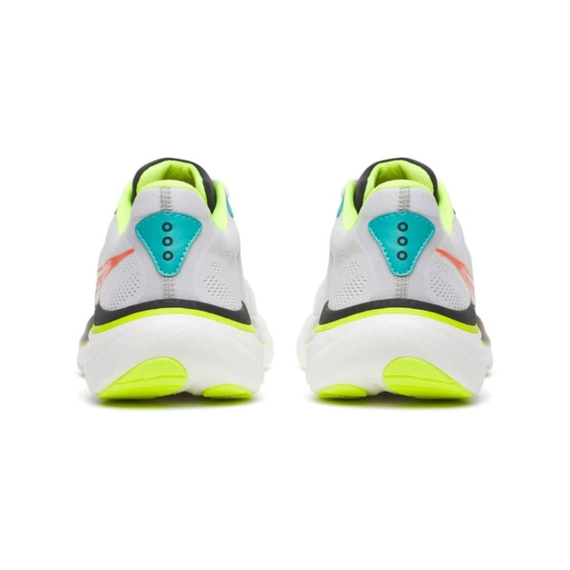 Chaussures Saucony Ride 19 Blanc Jaune AW26