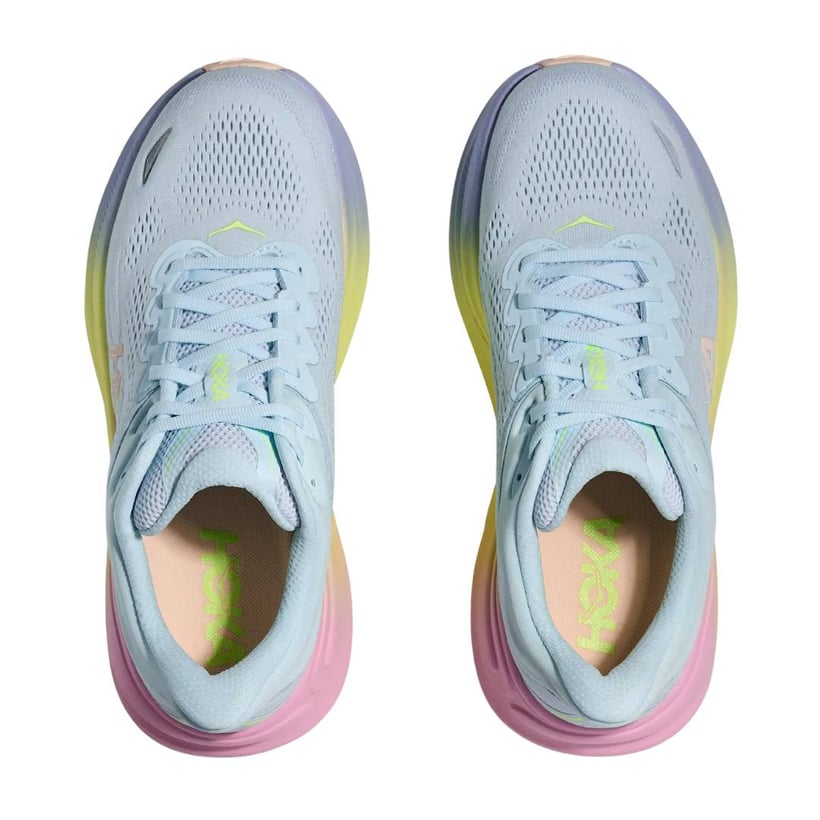 Tênis Hoka Bondi 9 Azul Rosa AW26 Feminino