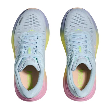Tênis Hoka Bondi 9 Azul Rosa AW26 Feminino