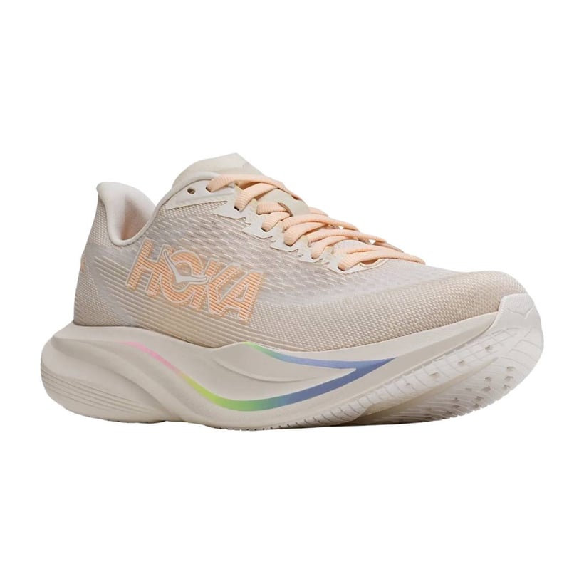 Buty Hoka Mach 7 beżowo-pomarańczowe AW26 damskie