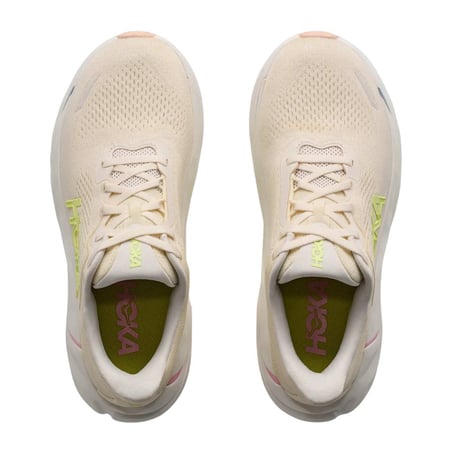 Hoka Arahi 9 hardloopschoenen Beige Geel AW26 Dames