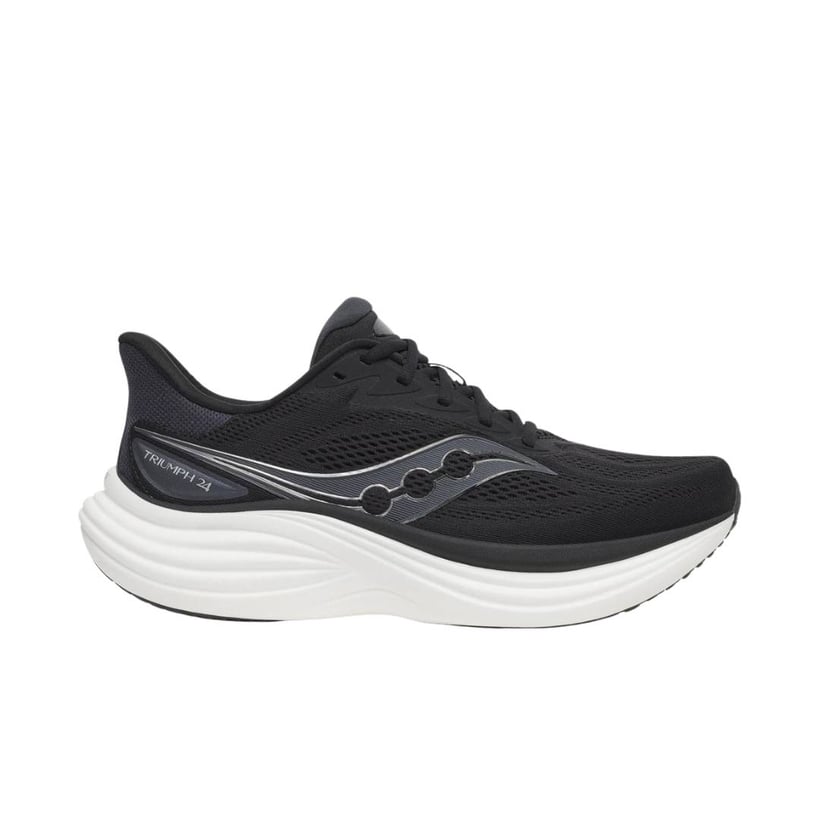 Zapatillas Saucony Triumph 24 BLACK/SILVER AW26