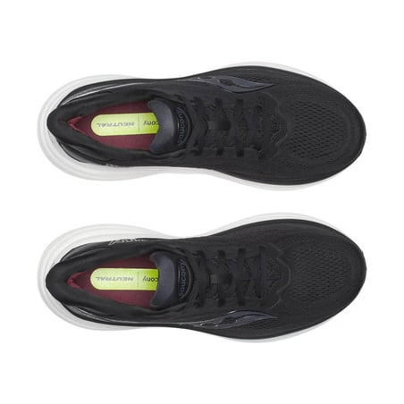 Zapatillas Saucony Triumph 24 BLACK/SILVER AW26