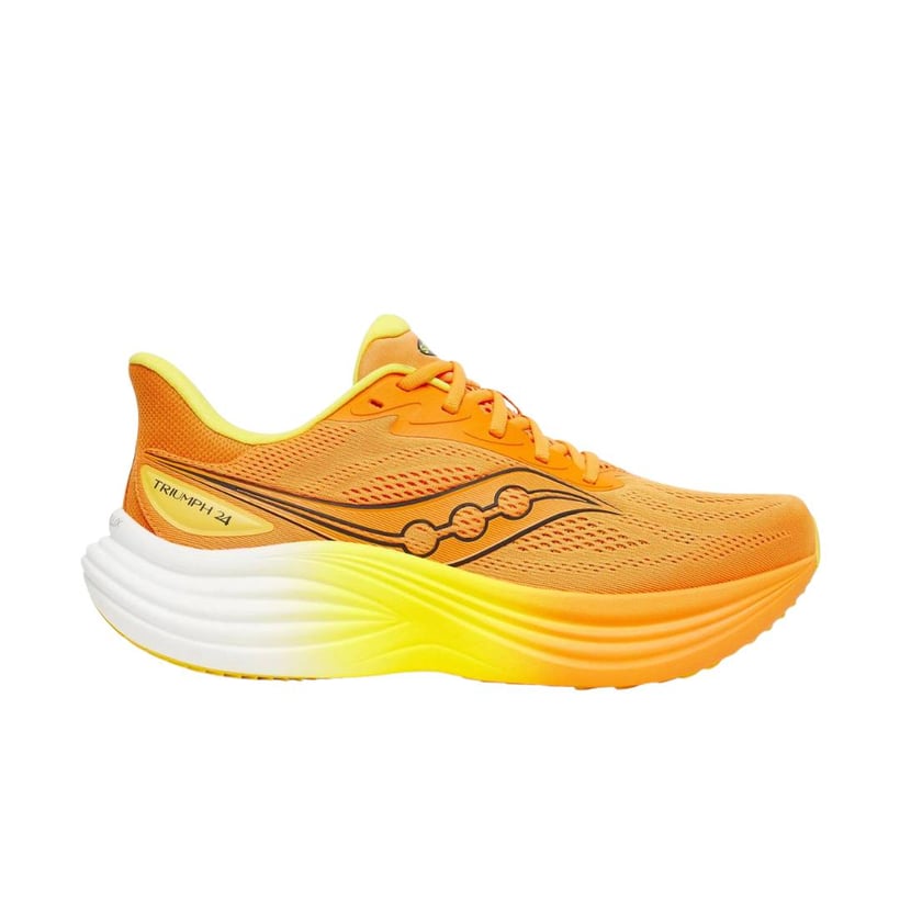Saucony Triumph 24 Laufschuhe Orange Gelb AW26