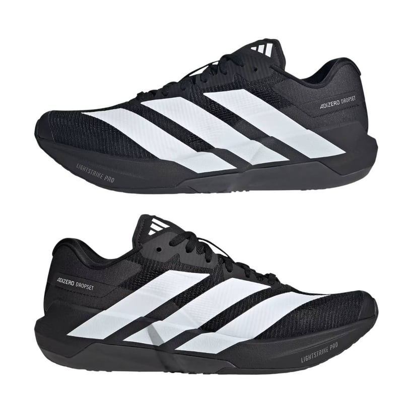 Adidas Adizero Dropset Pro Black White Sneakers...