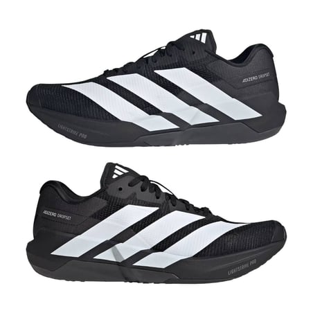 Adidas Adizero Dropset Pro Schuhe Schwarz Weiß AW26