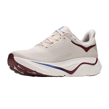 Hoka Arahi 9 Beige Blue Shoes AW26