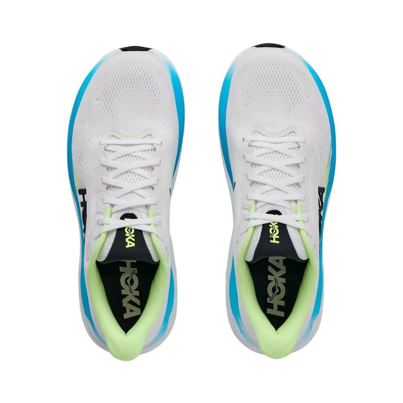 Hoka Clifton 11 hardloopschoenen Wit Blauw AW26
