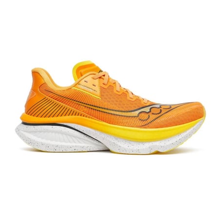 Saucony Endorphin Azura Laufschuhe Orange Weiß AW26