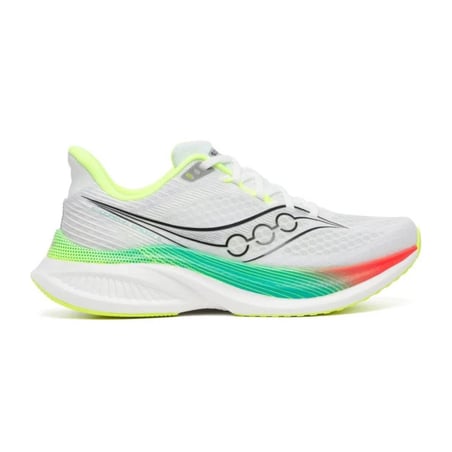Saucony Endorphin Speed 5 Hardloopschoenen Wit Groen AW26