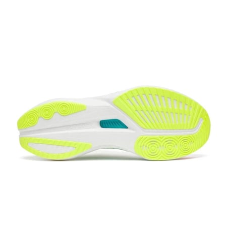 Saucony Endorphin Speed 5 White Green AW26 Running Shoes
