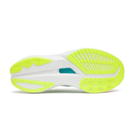 Zapatillas Saucony Endorphin Speed 5 Blanco Verde AW26 Mujer