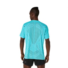 Asics Metarun Short-Sleeve T-shirt Blue 2