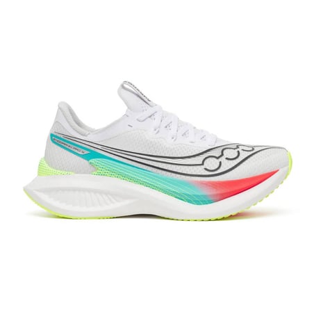 Saucony Endorphin Pro 5 White Green AW26 Women's Shoes