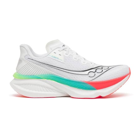 Saucony Endorphin Azura Shoes White Green AW26