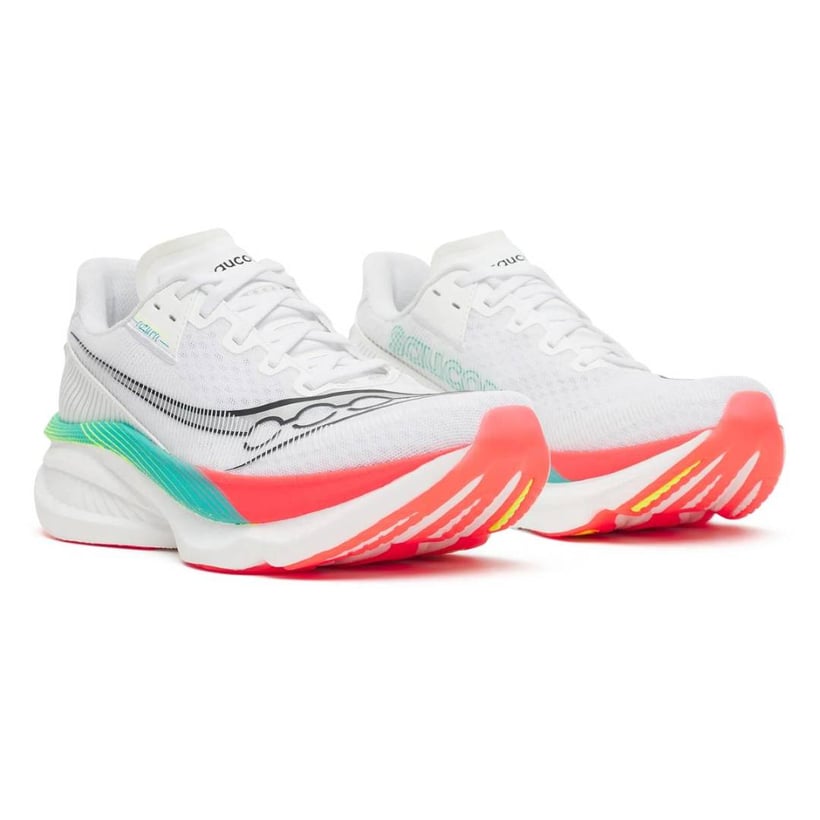 Saucony Endorphin Azura Shoes White Green AW26
