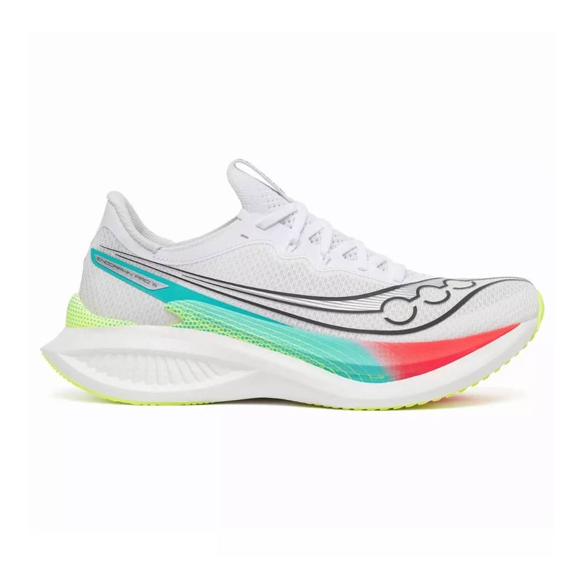 Chaussures Saucony Endorphin Pro 5 Blanc Vert AW26