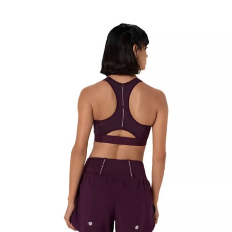 Sujetador Asics Road Compression Burdeos