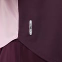 Women's Asics Road Fade Short-Sleeve T-shirt in Burgundy Purple