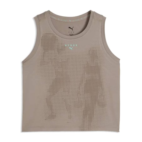 Puma Hyrox Cloudspun ThermoAdapt Crop Top Bruin Dames