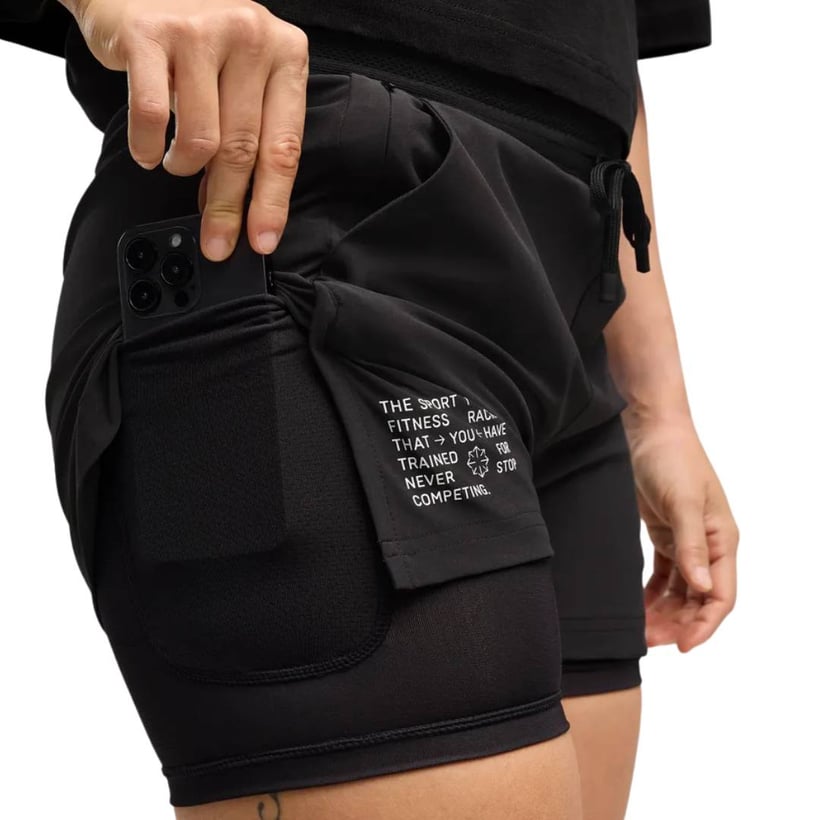 Puma Hyrox 2-in-1 3" Black Women's Shorts