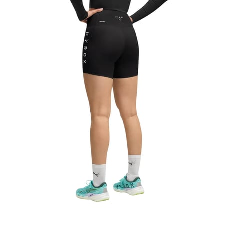 Shorts aderenti Puma HYROX Essential 5" Nero Donna