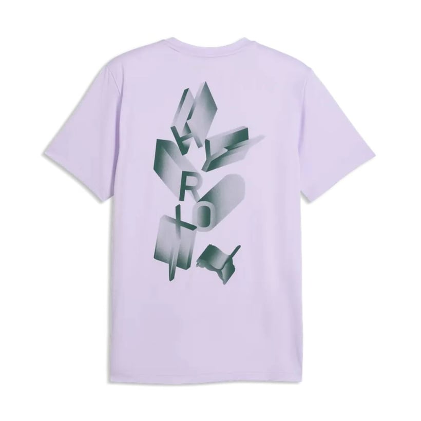 T-shirt Puma x HYROX Graphic Violet Vert