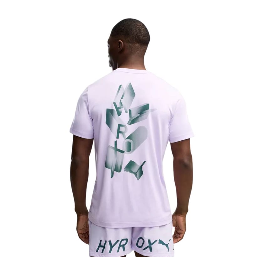 Puma x HYROX Graphic T-shirt Purple Green