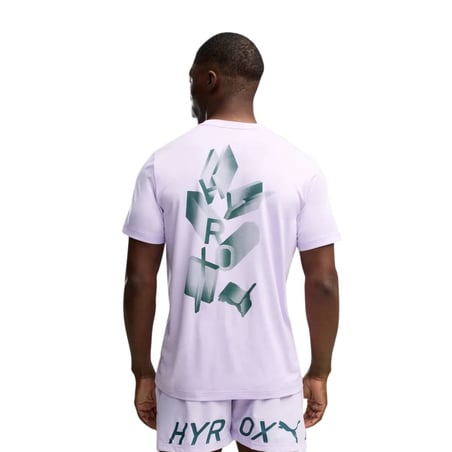 Puma x HYROX Graphic T-shirt Purple Green