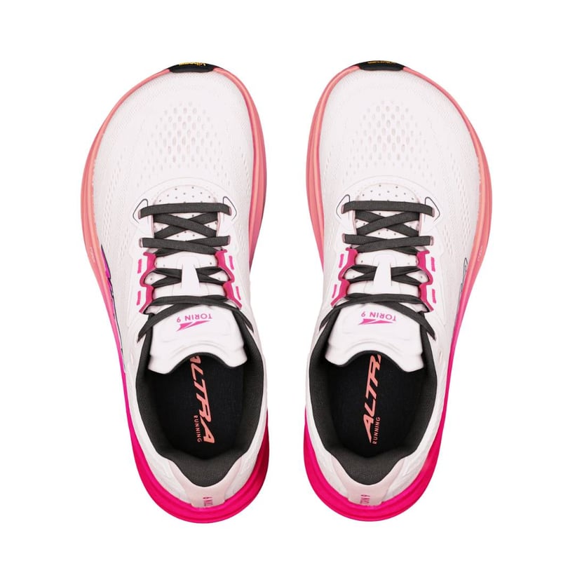 Zapatillas Altra Torin 9 Blanco Rosa AW26 Mujer