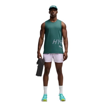 Puma x HYROX PWRMODE 5" short paars groen
